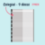 Refil para Caderno de Disco (Caderno Inteligente) - 2 Cores - Repapelar: Cadernos, Canetas, Lapiseiras e materiais de Papelaria