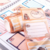 Conjunto de Sticky Notes com adesivos de capivara, contendo 48 unidades em diferentes cores e designs fofos.

