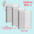 Refil para caderno Smart (Wire-o) - 2 Colunas