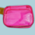 Estojo Escolar Grande de Plástico Rosa Neon - Fofy na internet