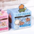 Conjunto de Sticky Notes com adesivos de capivara, contendo 48 unidades em diferentes cores e designs fofos.


