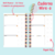 Refil Planner para Caderno Smart - 30 folhas (semestral) - Vintage