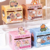 Conjunto de Sticky Notes com adesivos de capivara, contendo 48 unidades em diferentes cores e designs fofos.

