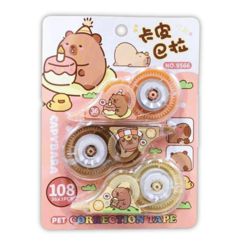 Kit 3 Corretivos Capivara