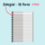 Refil para caderno Smart (Wire-o) - 2 Colunas - Repapelar: Cadernos, Canetas, Lapiseiras e materiais de Papelaria