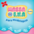 Massa de Eva Make+ - Branco, Azul Claro e Escuro - 50g - Repapelar: Cadernos, Canetas, Lapiseiras e materiais de Papelaria