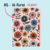 Divisória reposicionável para Caderno Smart (wire-o) - 6 abas - Floral Rosa - Repapelar: Cadernos, Canetas, Lapiseiras e materiais de Papelaria