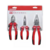 Jogo de Alicate com 3 Peças R28001004 - Gedore Red
