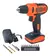 Furadeira Parafusadeira à Bateria 3/8" 12V BIV com 13 Acessórios LD12SP - Black&Decker - comprar online