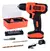 Furadeira Parafusadeira à Bateria 3/8" 12V BIV com 13 Acessórios LD12SP - Black&Decker na internet
