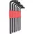 JOGO DE CHAVE TORX CURTA 7 PCS T10 A T40 - 140880 WORKER