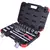 Jogo de Soquetes Sextavados Encaixe 1/2" 10 a 32mm com 24 Peças R69003024 - Gedore Red
