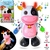 BRINQUEDO ANIMAL VAQUINA DANÇARINA COM SOM E LUZES