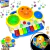 Teclado Infantil Piano Musical Tambor Com Musica E Led - Fungame - loja online
