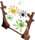 Jogo de tabuleiro Aranhas Saltadoras Jumping Spiders diversão para familia - loja online