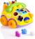Brinquedo para bebê Falafone Colorido Tateti Calesita amarelo - loja online