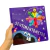 Capa do Livro Infantil Sentimentômetro com monstrinhos coloridos e roleta de sentimentos interativa.