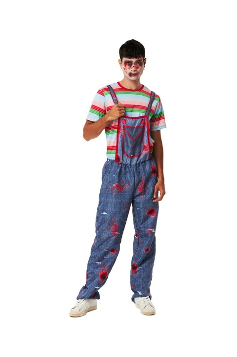 COSPLAY FANTASIA HALLOWEEN BONECO DO MAL ADULTO TAM: GG 4151