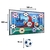 Jogo de Futebol Infantil Tapete para Ambientes Externos ou Internos 150x100 c - comprar online