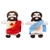 Pelúcia representando Jesus Cristo com movimentos de respiração, luzes suaves e sons relaxantes, disponível em duas versões com roupagens diferentes.