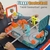 Imagem do Jogo de Tabuleiro Basquete de Mesa 10 bolas 45 cm Fingertip Basketball Desktop Game