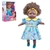 Boneca Tayla de Vinil Negra Vestido Azul Cotiplás - comprar online