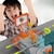 Jogo de Tabuleiro Basquete de Mesa 10 bolas 45 cm Fingertip Basketball Desktop Game