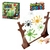 Jogo de tabuleiro Jumping Spiders com aranhas saltadoras e desafios interativos.