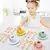 Brinquedo faz de conta conjunto de cozinha infantil de madeira montessori - comprar online