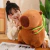 Pelúcia Capivara Fofa com Mochila de Tartaruga - Loja Xapeca | Desde 1998 entregando produtos de qualidade | Brinquedos, presentes, casa e decoração