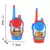 Brinquedo Walkie Talkie infantil da Patrulha Canina radio transmissor
