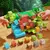 Conjunto de Blocos de Montar Magnéticos Minecraft World Set com 100 peças coloridas