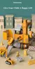 Kit brinquedo de montar educativo veículo trator de engenharia com chave de fenda elétrica - comprar online