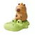 Crocodilo capivara suporte do telefone estatuetas animais ornamento capivara mob - comprar online