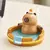 Crocodilo capivara suporte do telefone estatuetas animais ornamento capivara mob - loja online