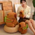 Pelúcia Capivara Fofa com Mochila de Tartaruga na internet