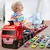 Kit carrinhos de brinquedo Mega Hauler Truck 2 em 1 se transforma em pista de ejeção com 8 carros na internet