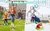 Brinquedo Joaninha Multifuncional Rope Skipping Machine – Diversão 3 em 1 para Crianças