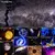 Luminária projetor galáxias New Star 13 em 1 Planetário 360 graus rotativa