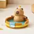 Crocodilo capivara suporte do telefone estatuetas animais ornamento capivara mob na internet