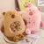 Pelúcia Capivara Grávida com seis filhotes Capivara gravidinha Kawaii 50 cm na internet