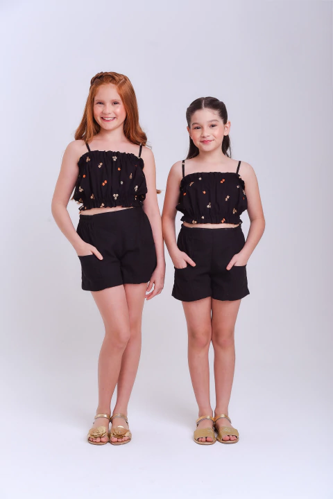 Conjunto Leticia - preto - comprar online