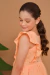 Vestido Lais - Salmon Laise - Tatah Kids
