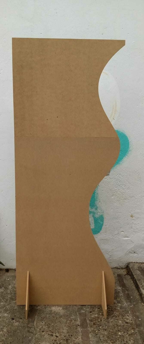 Panel Curvas Desarmable 70 x 180 cm