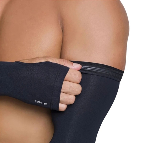 Manguito c/ abertura p/ dedo e silicone - Unissex