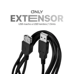 CABLE EXTENSOR USB ONLY 1,5 - comprar online
