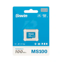 MEMORIA MICRO SD BIWIN MS100 128GB 100MB/S - comprar online