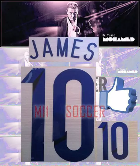 ESTAMPADO SELECCION COLOMBIA 2014