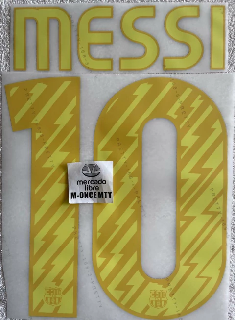 ESTAMPADO CLUB BARCELONA DE ESPAÑA 2010-2011 - comprar en línea