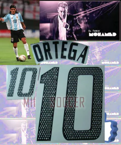 ESTAMPADOS SELECCION ARGENTINA MUNDIAL 2002